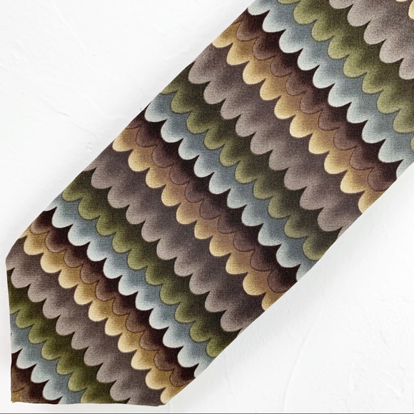 VINTAGE GRATEFUL DEAD Silk Tie - Alligator 4th Set - Picture 3 of 5